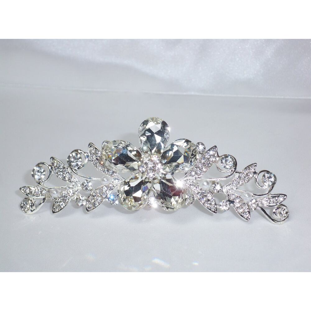 Rhinestone bridal tiara, birthday party prom Quenceanera wedding princess crown